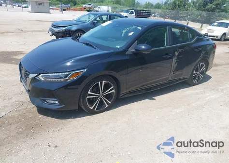 2020 Nissan Sentra Sr Xtronic Cvt из США, поврежденный, VIN 3N1AB8DV7LY311506